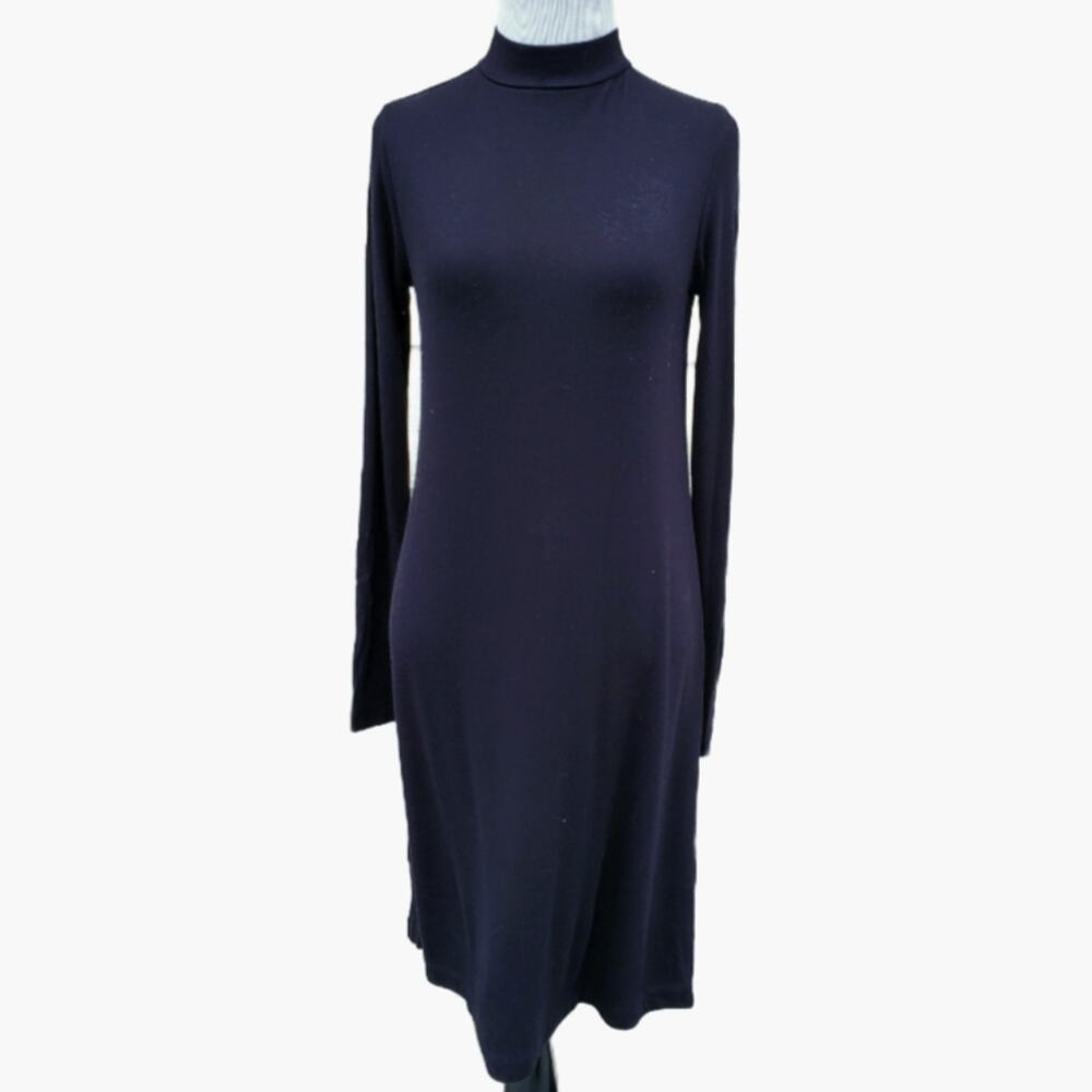 Adrienne Vittadini Mock Neck Long Sleeve Dess XS